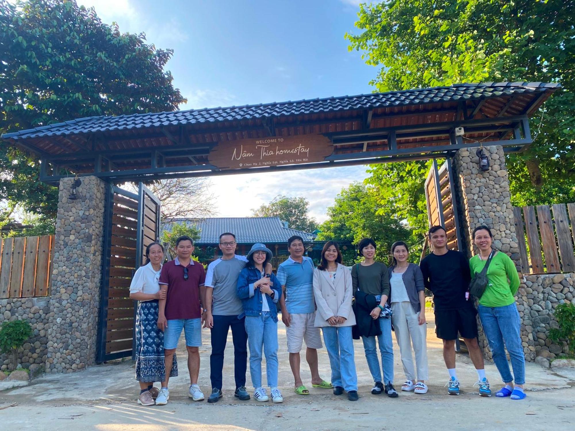 Nam Thia Homestay Yen Bai Bagian luar foto